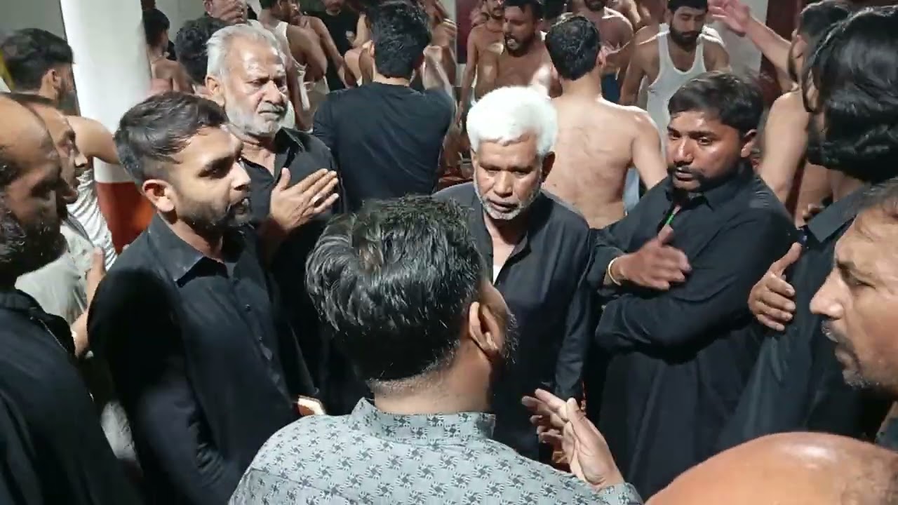 🏴 20 رمضان پرسہ داری #پکھوال ماتمی دستہ ۔ غلامانِ عون و محمد خالد آباد گجراتسالار۔ چوہدری اختر عباس