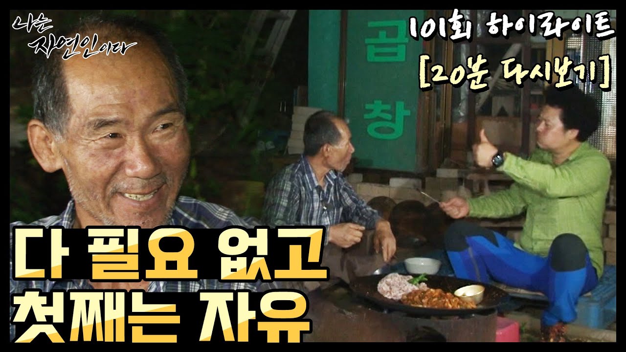 [20분 다시보기] '자유 하나 있으니까 최고! 자연인이 산에 들어와 좋은 이유' 나는 자연인이다 101회 하이라이트, MBN 140813 방송