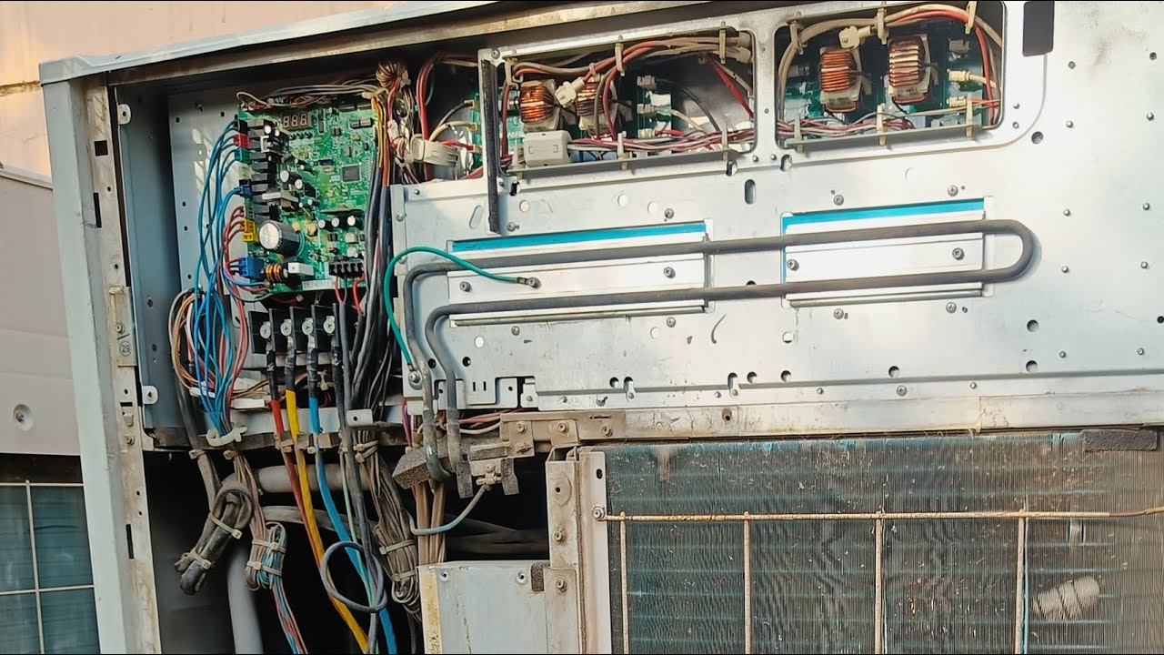 #5Daikin VRV 4 Me full  information or Last error kese check kare #troubleshooting