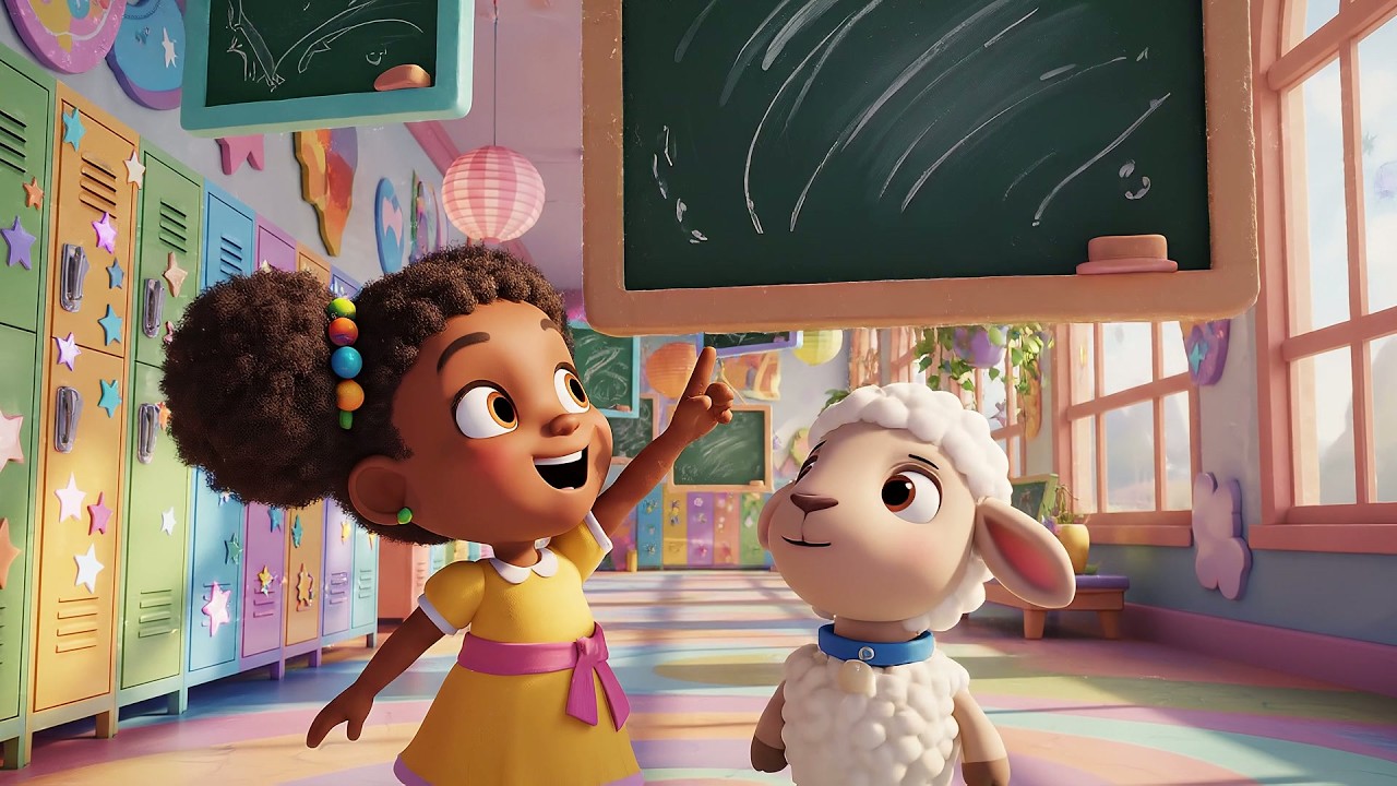 Mary Had a Little Lamb: School Day Surprise | Rimas de Animales y Amistad
