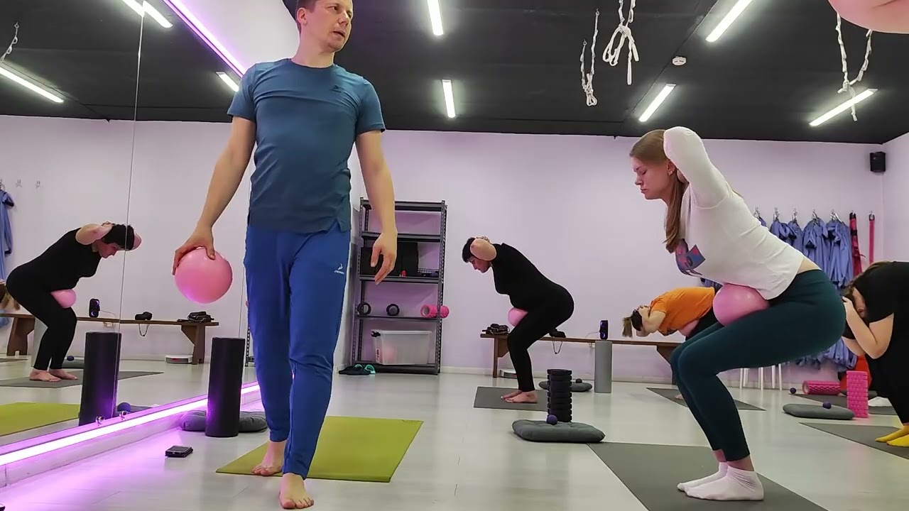 Здоровая спина_matwork+miniball. 70 мин