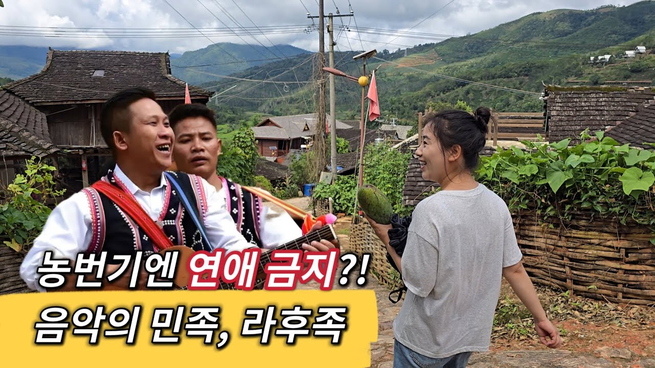 농번기엔 연애 금지? 음악의 민족인 라후족 이야기