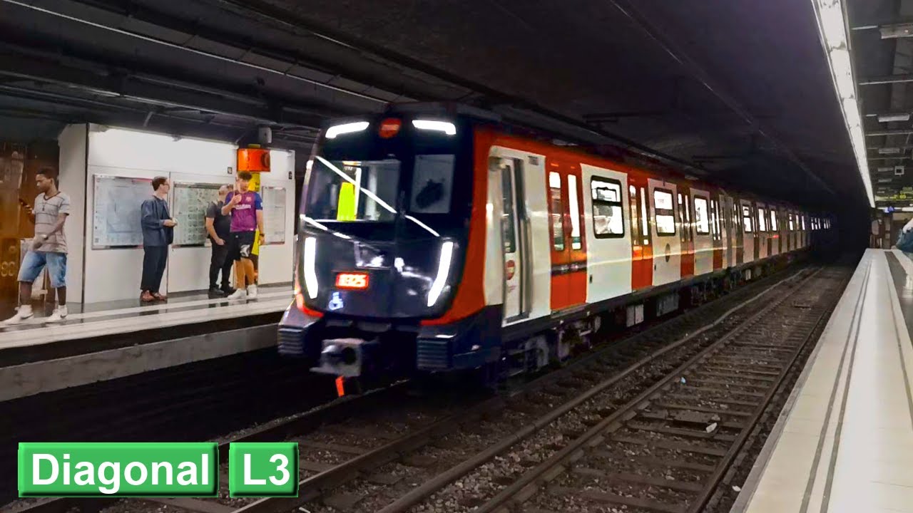 Diagonal | Линия 3 : Барселонский метрополитен ( TMB 7000 )