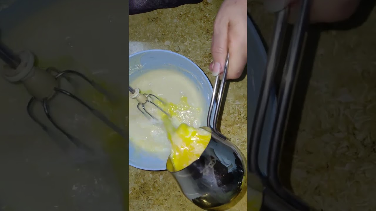 عمل كيكة الحليب وعمل صوص ابيض 