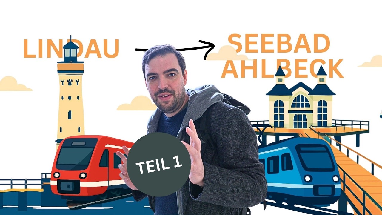 777 km durch ganz Deutschland nur mit Regionalzügen! - Teil 1