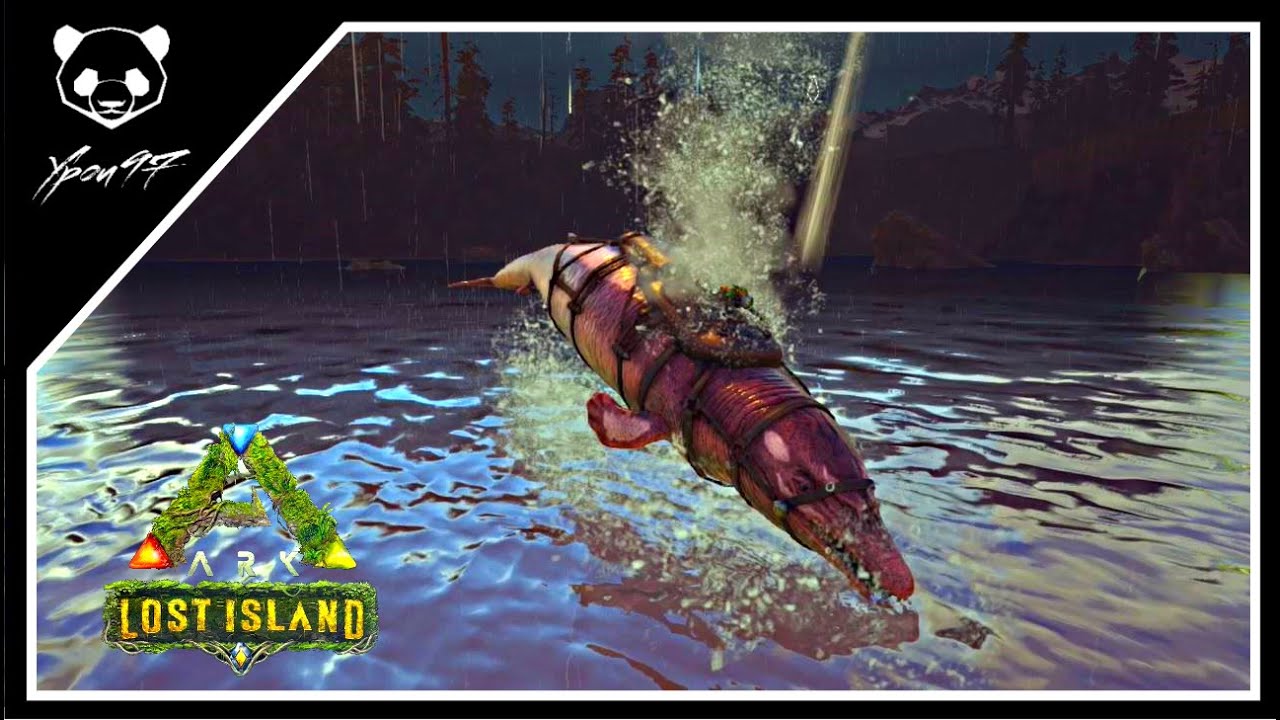 How To Tame Basilosaurus On Lost Island | ARK: Survival Evolved