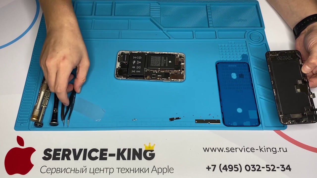 Замена слухового динамика XS Max