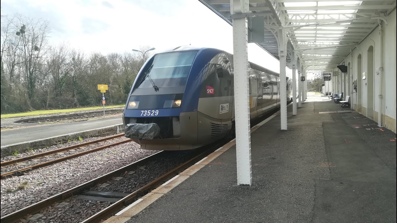 TER Centre-Val de Loire Chinon - Tours (Rémi) ATER X 73500