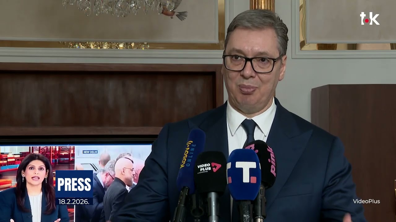 Vučić: Dugo sam razgovarao sa Makronom; Plenković kaže da vojni savez nije uperen prema Srbiji