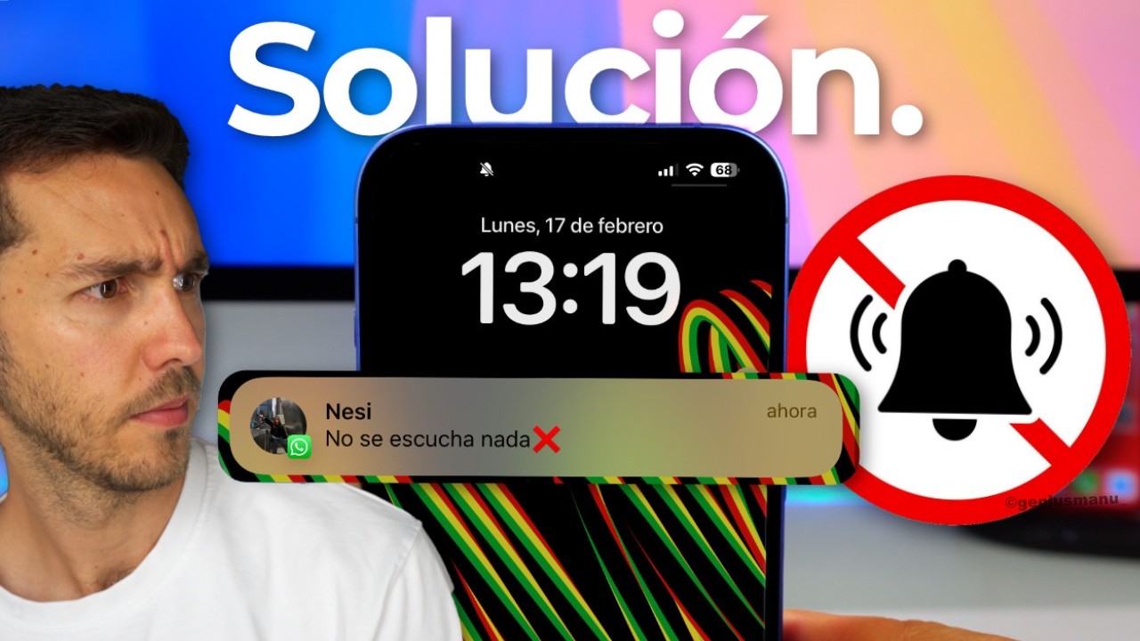 NO SUENAN las NOTIFICACIONES en iPhone, WhatsApp, llamadas... &iexcl;SOLUCI&Oacute;N!