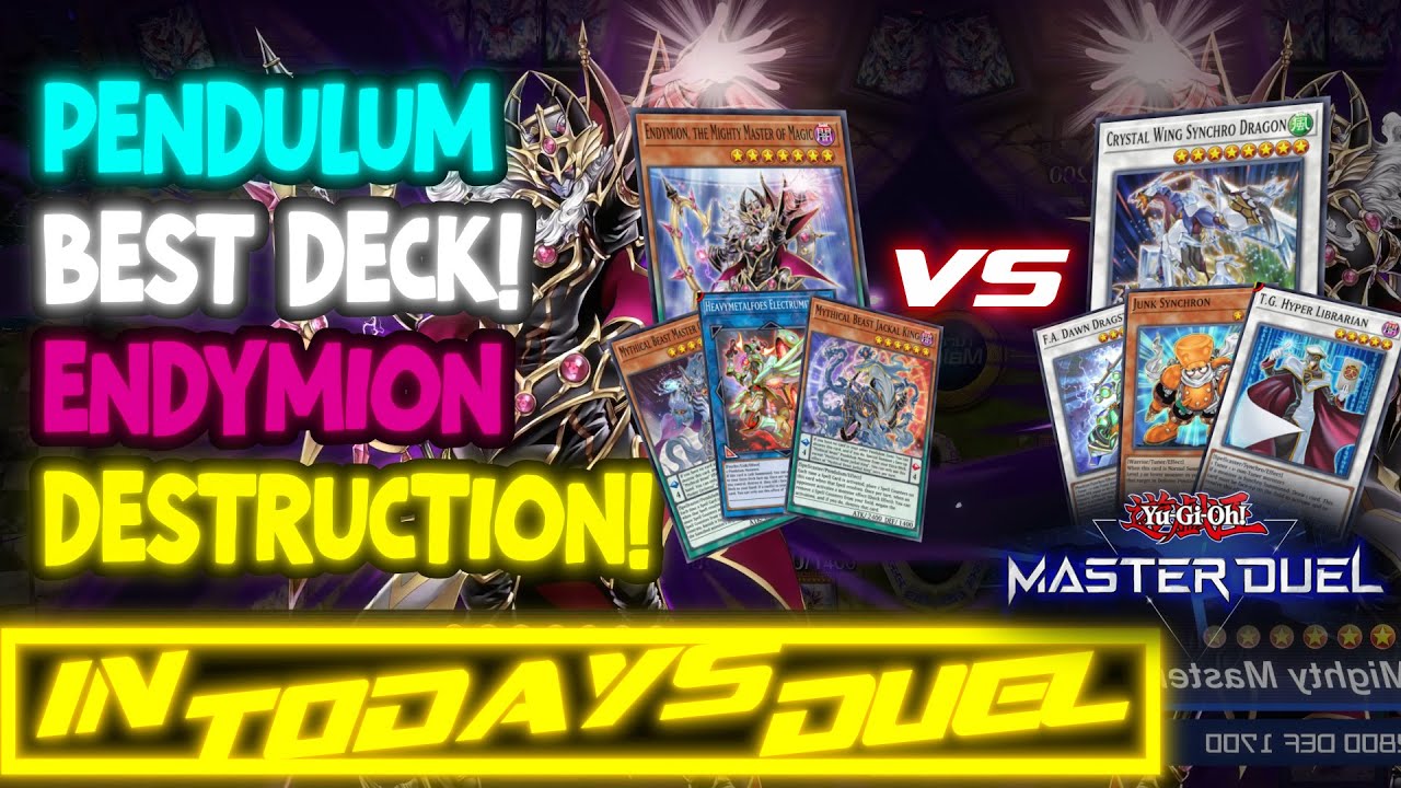 Endymion powerful pendulum deck, big brains are needed [ In Today's Duel ]