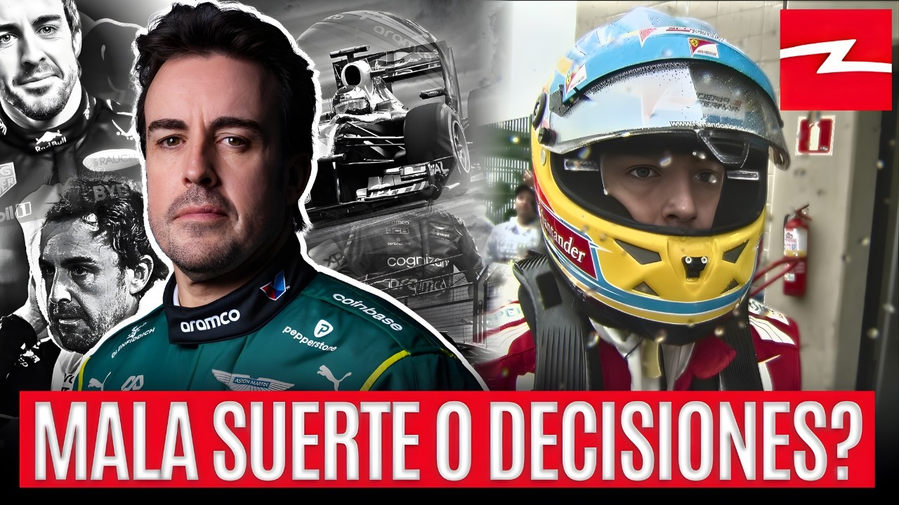 FERNANDO ALONSO: UNA VIDA DE ¿MALA SUERTE O MALAS DECISIONES? | ANALISIS