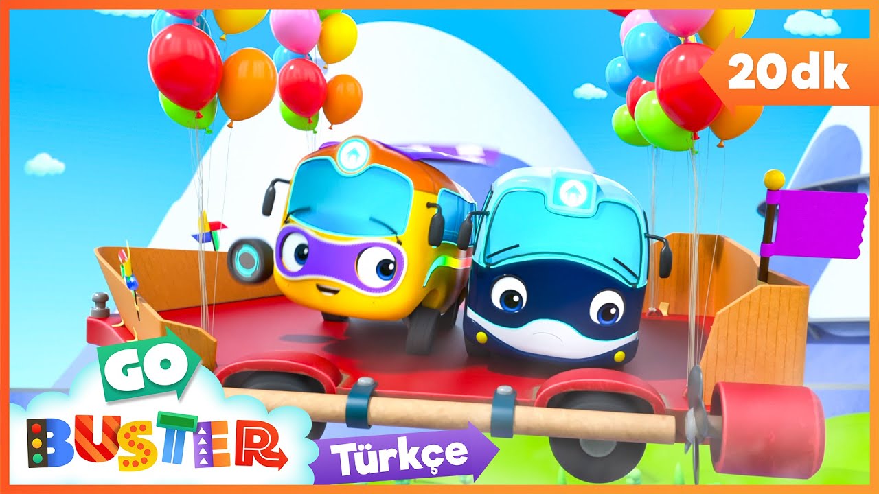 Uçan Süper Kahraman Buster | Go Buster Türkçe - Çocuk Çizgi Filmleri