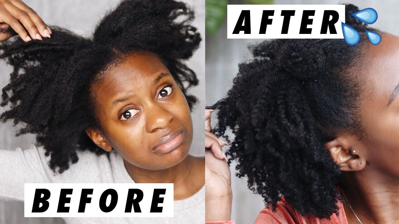 How To Moisturize DRY 4C Natural Hair & Retain Moisture For Days
