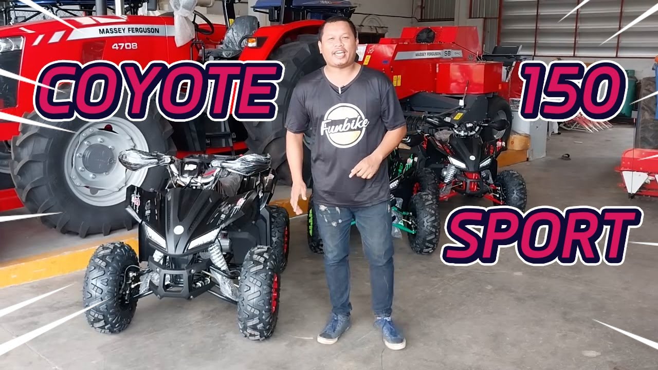 รีวิว รถเอทีวี ATV COYOTE 150 Sport จากค่าย L&P 093-359-0908