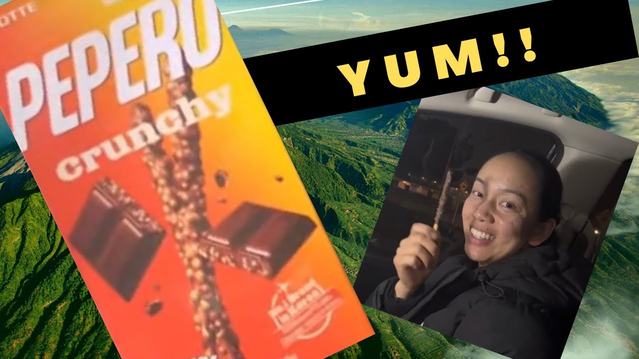 Pepero Crunchy 🇰🇷 - Snack Food Review @lindasmidnightsnackreviews