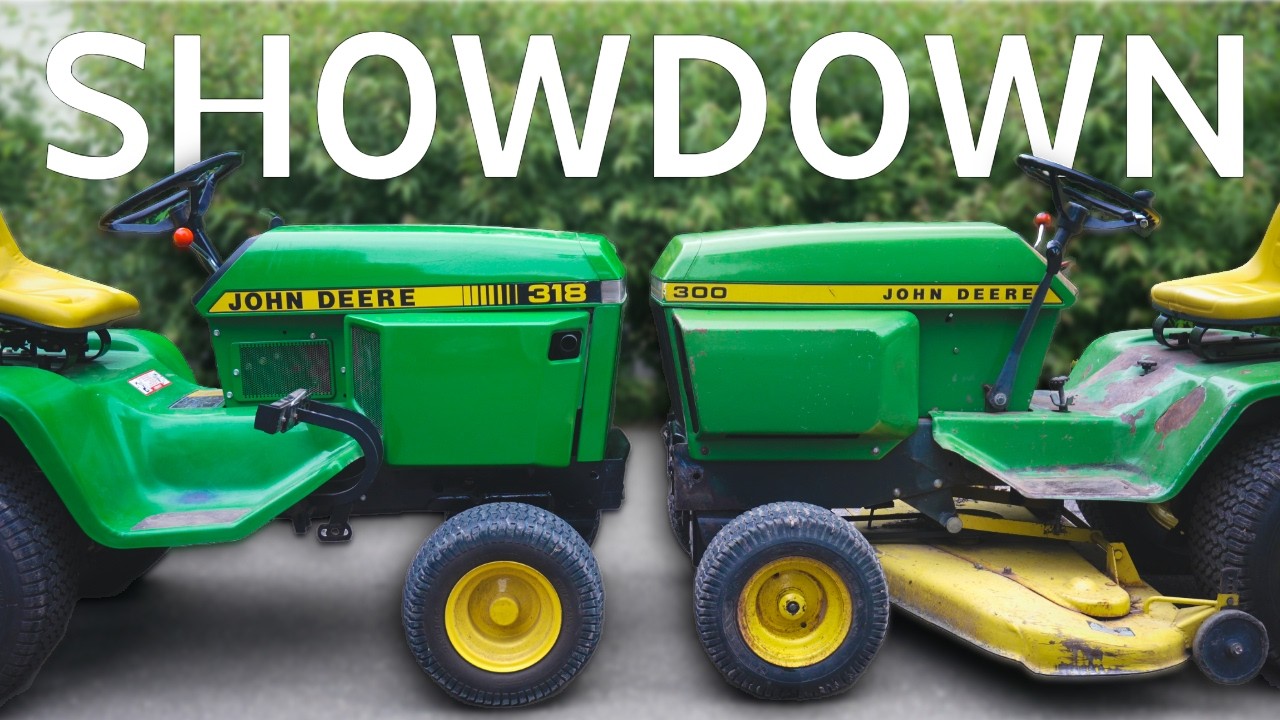 John Deere 300 и 318 — в чем РЕАЛЬНАЯ разница?
