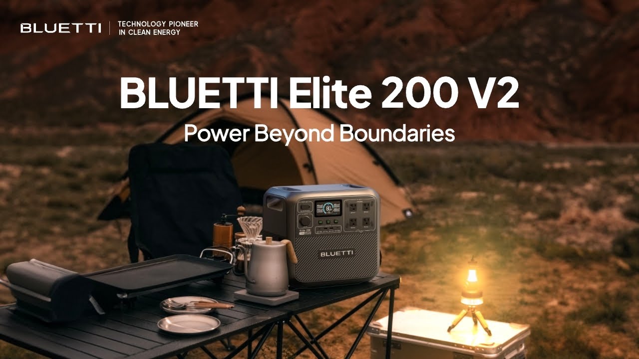 BLUETTI Elite 200 V2 | Мощь за пределами границ | 2600 Вт 2073,6 Вт&middot;ч