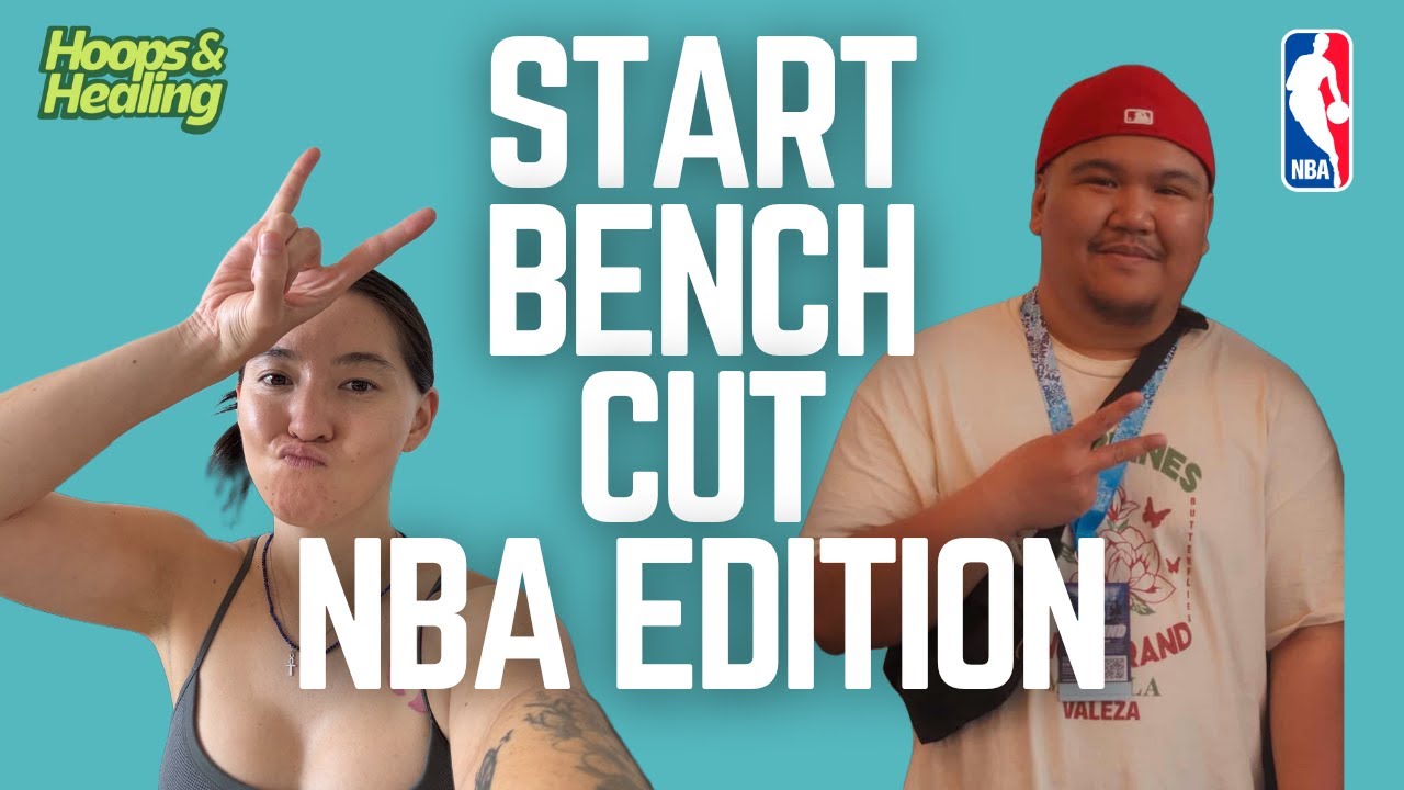 Start, Bench, Cut: NBA Edition