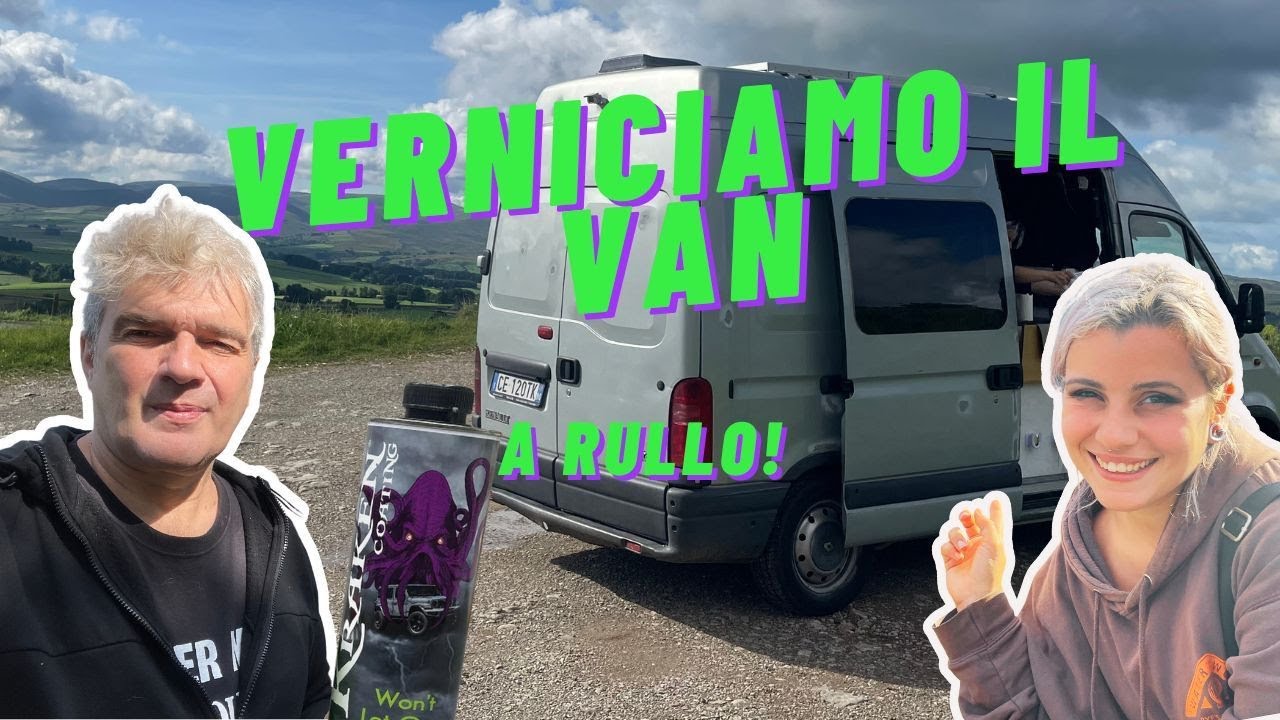Rivoluzione totale: VERNICIAMO IL NOSTRO VAN A RULLO! Il risultato finale è INCREDIBILE! | Parte 5