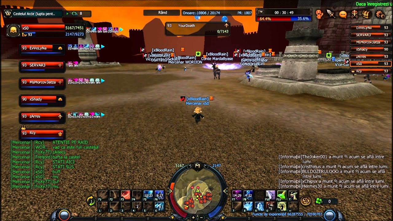 4Story.Ro PvP xBloodRain vs DarkAbyss 26.05.13