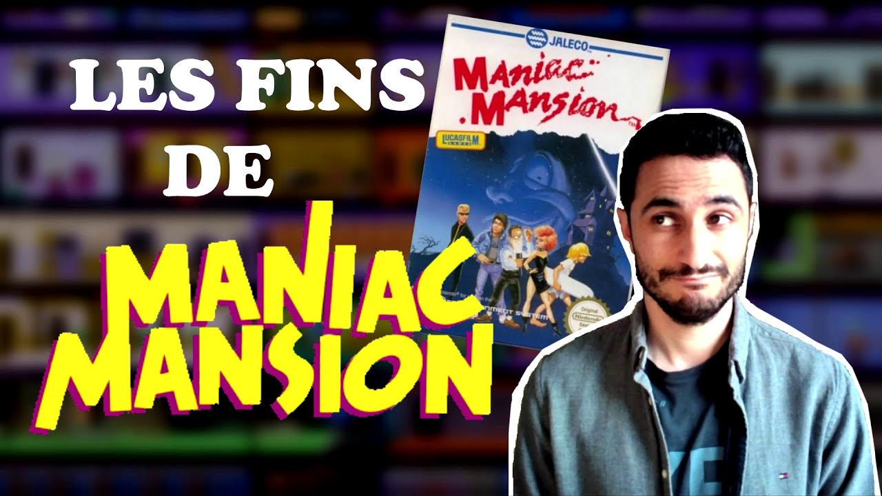 Les FINS de MANIAC MANSION sur NES ! (ENDINGS)