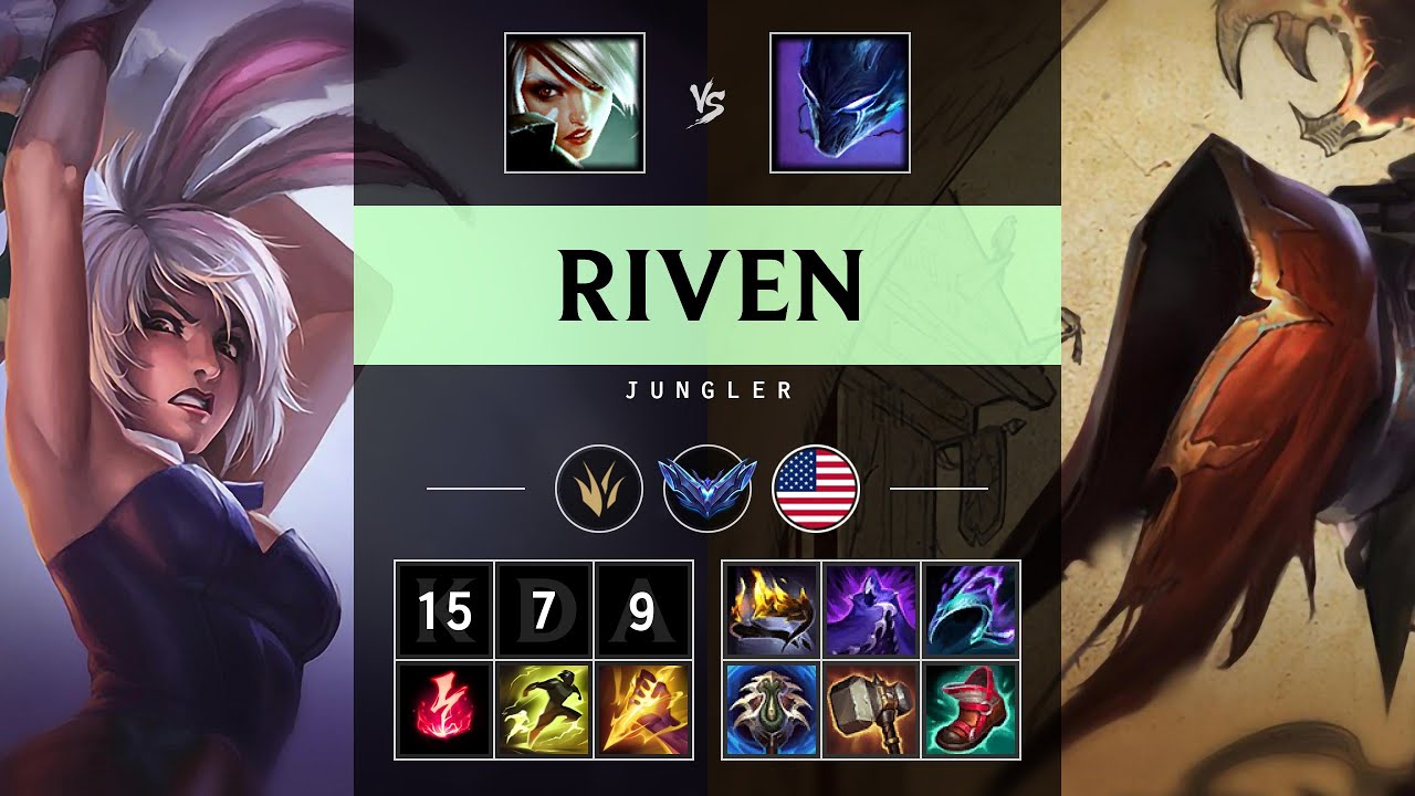 Riven Jungle vs Nocturne - NA Diamond Patch 25.12