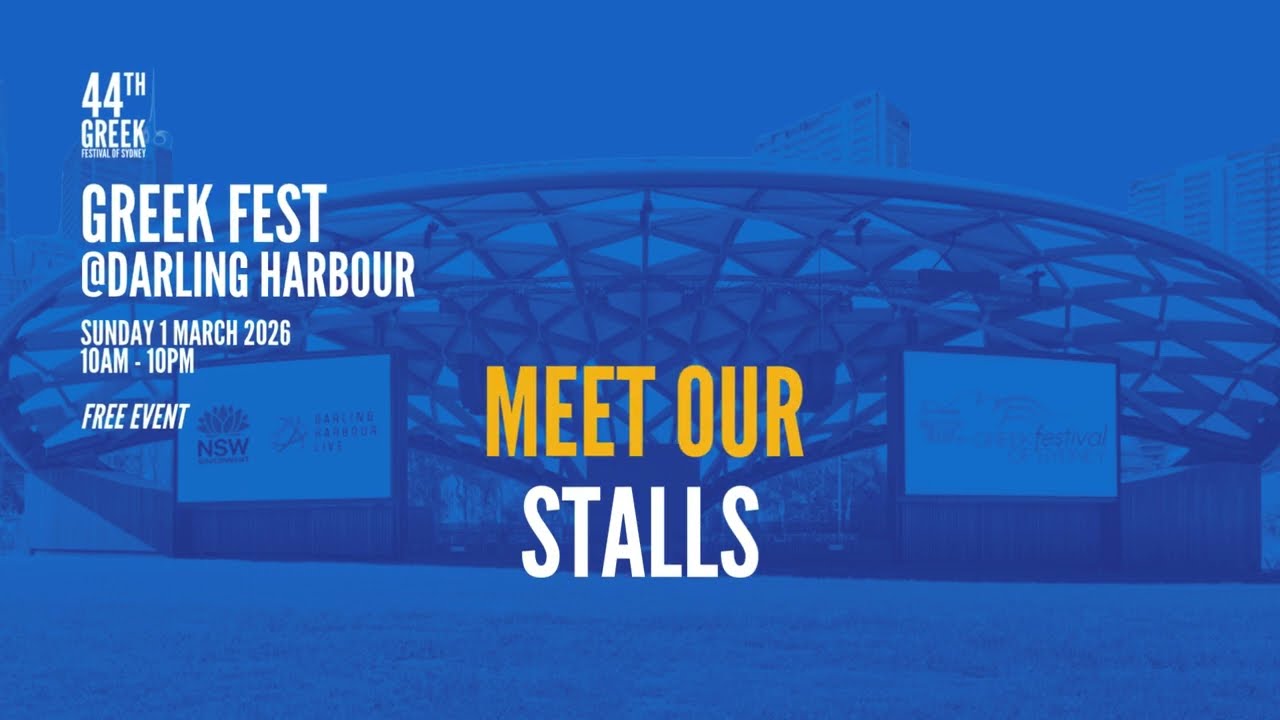 Greek Fest @ Darling Harbour 2026 - Meet our Stallholders
