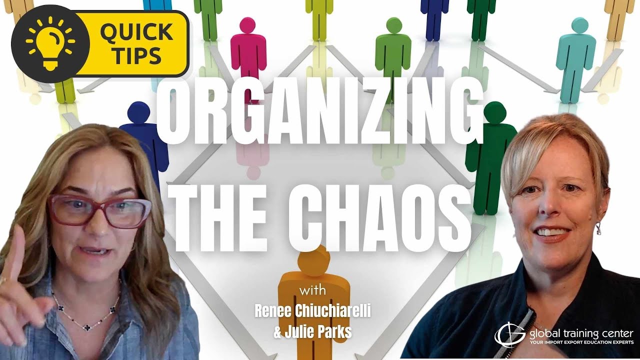 [TRADE TIPS] 1.2 ORGANIZING THE CHAOS