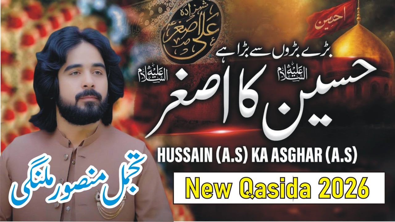 Qasida 2026 | Bare Baron Se Bara Hai Hussain Ka Asghar | Tajammal Mansoor Malangi | Amir Pak Song |