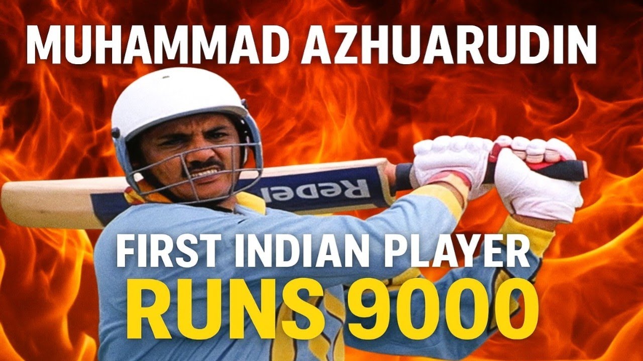 Mohammad Azharuddin Full Cricket History | Records, Career Highlights & Controversy Explained