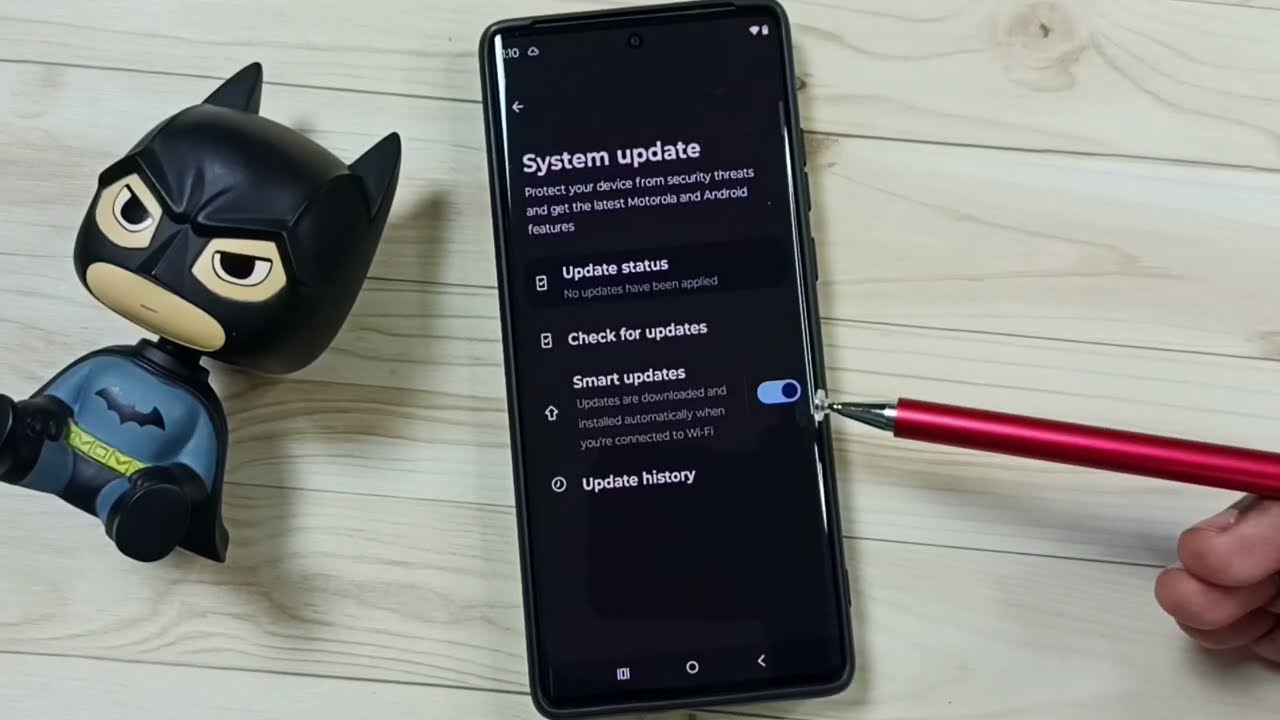 Как отключить автоматическое обновление системного ПО на телефоне Motorola Moto Android