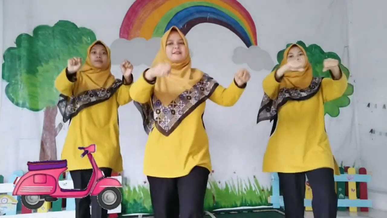 GERAK dan LAGU untuk  PAUD/TK Tema Kendaraan