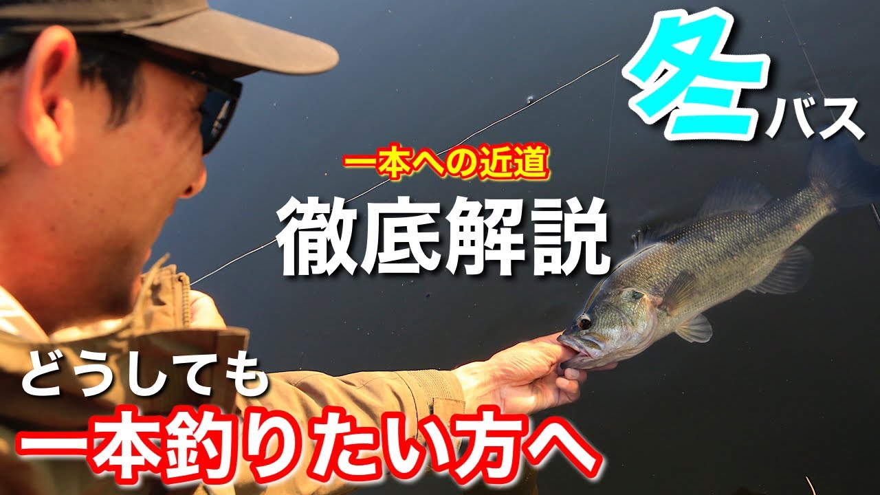 【冬のバス釣り】冬になんとか一匹釣りたい方へ!! 出会う確率を高める方法。【水の旅＃ １１６】