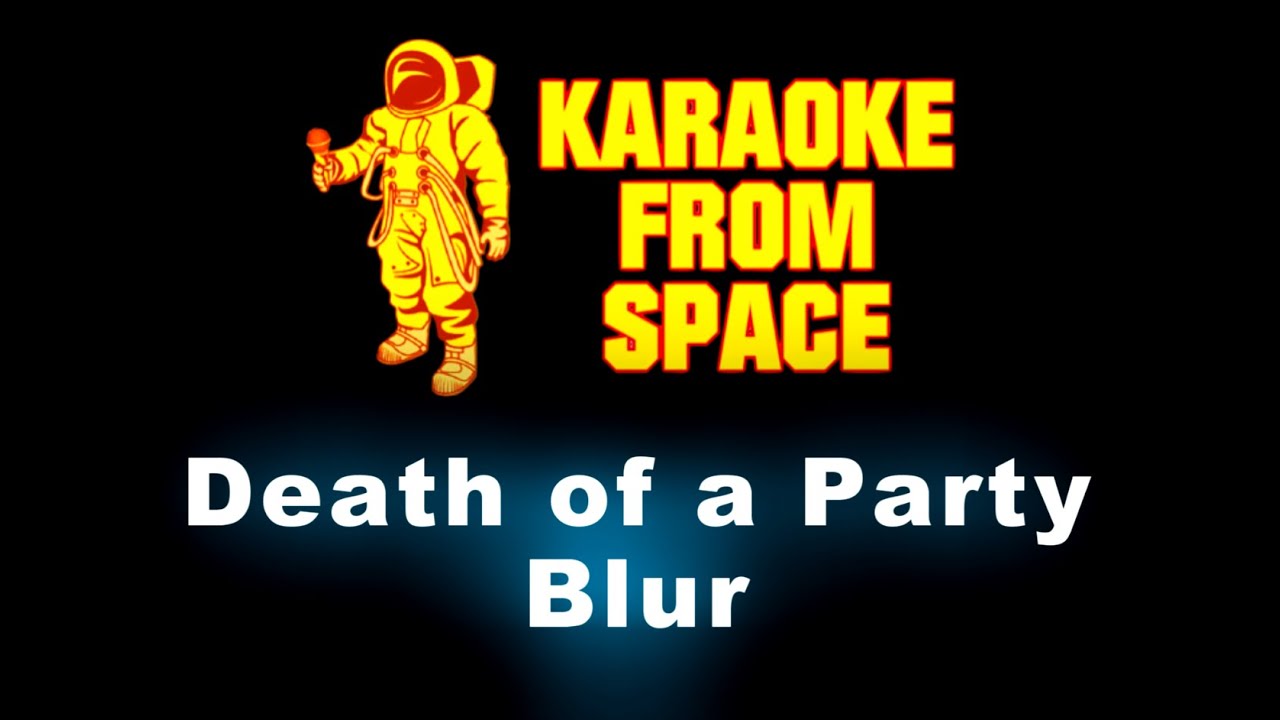 Blur • Death of a Party | Karaoke • Instrumental • Lyrics