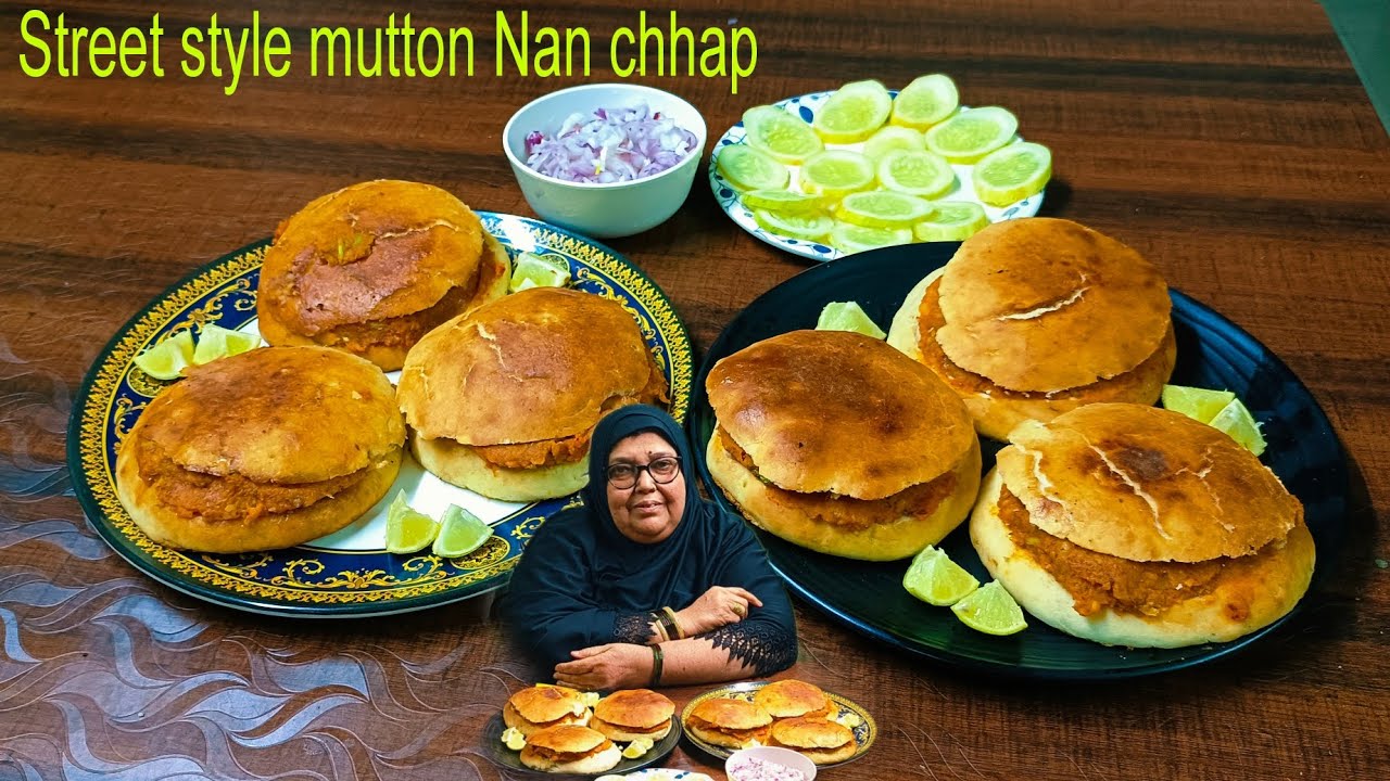 tasty Naan chaap recipe| mutton chaap recipe| street food