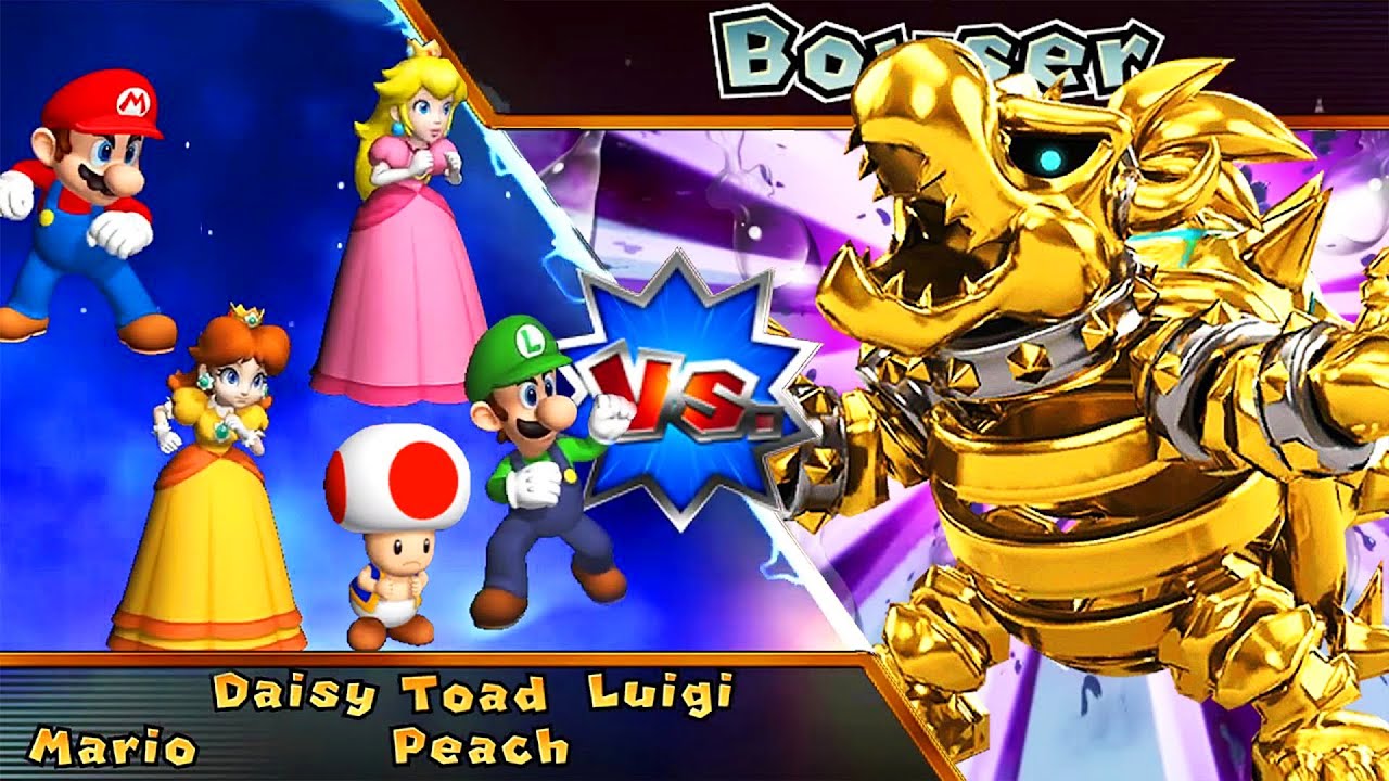 Mario Party 9 - Boss Rush Mode (All Bosses Master Difficulty) (HD)
