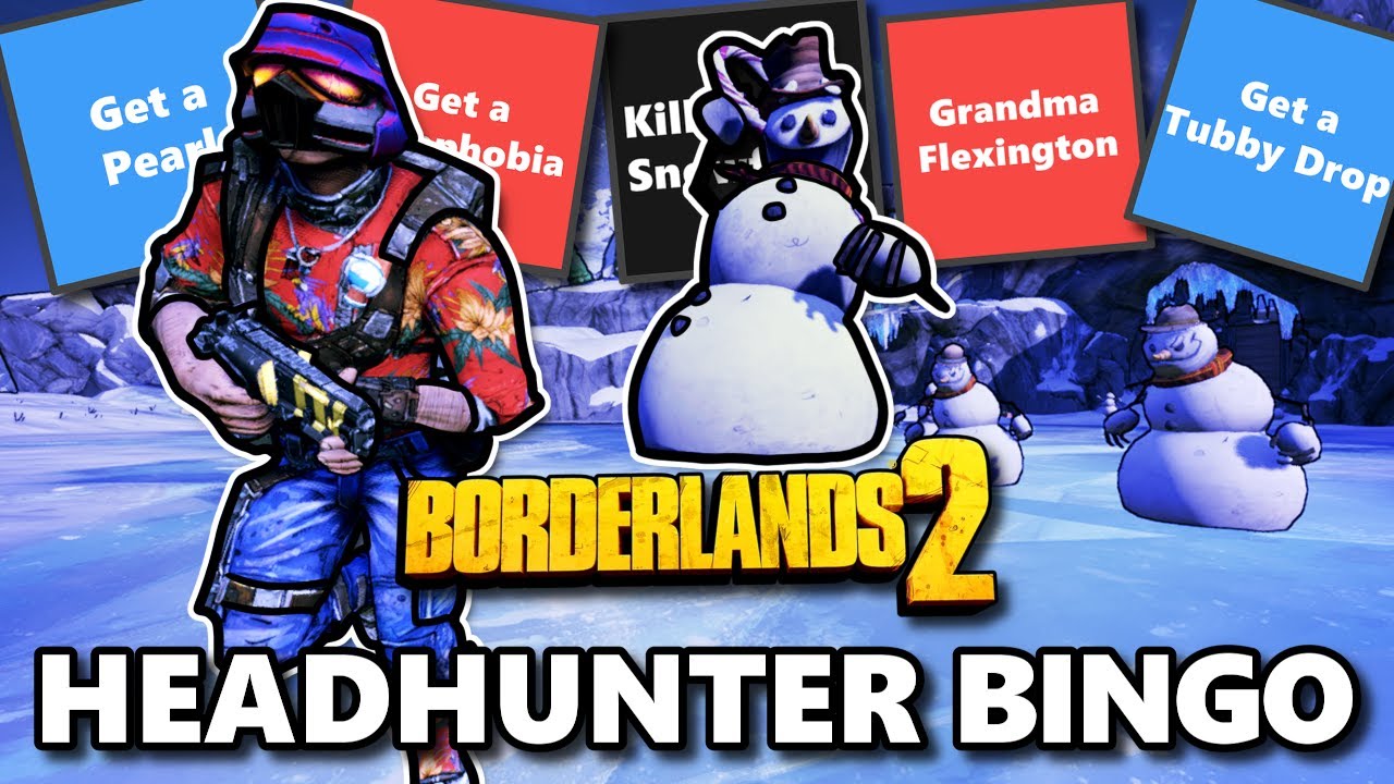 Borderlands Bingo, но это ТОЛЬКО «Охотники за головами»!