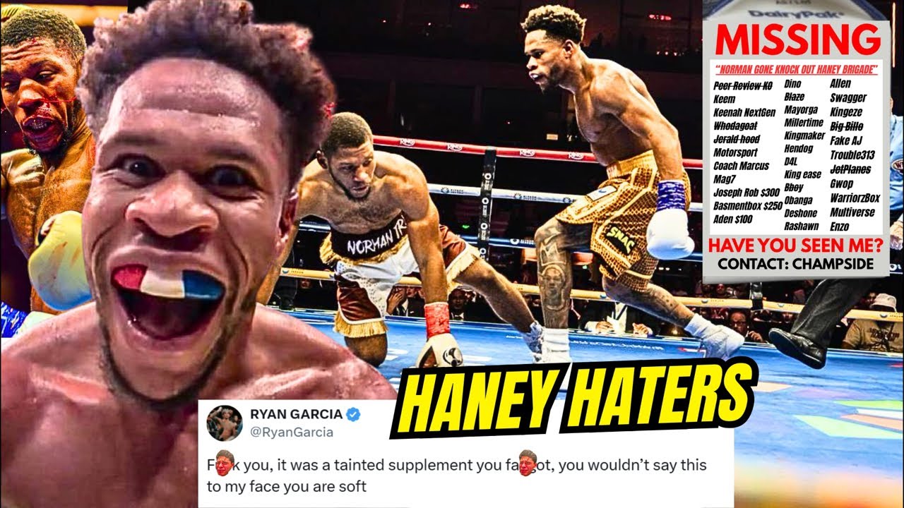 Devin Haney DESTROYS Brian Norman! Ryan Garcia wants to FIGHT ME 😂 Tank Fans Silent