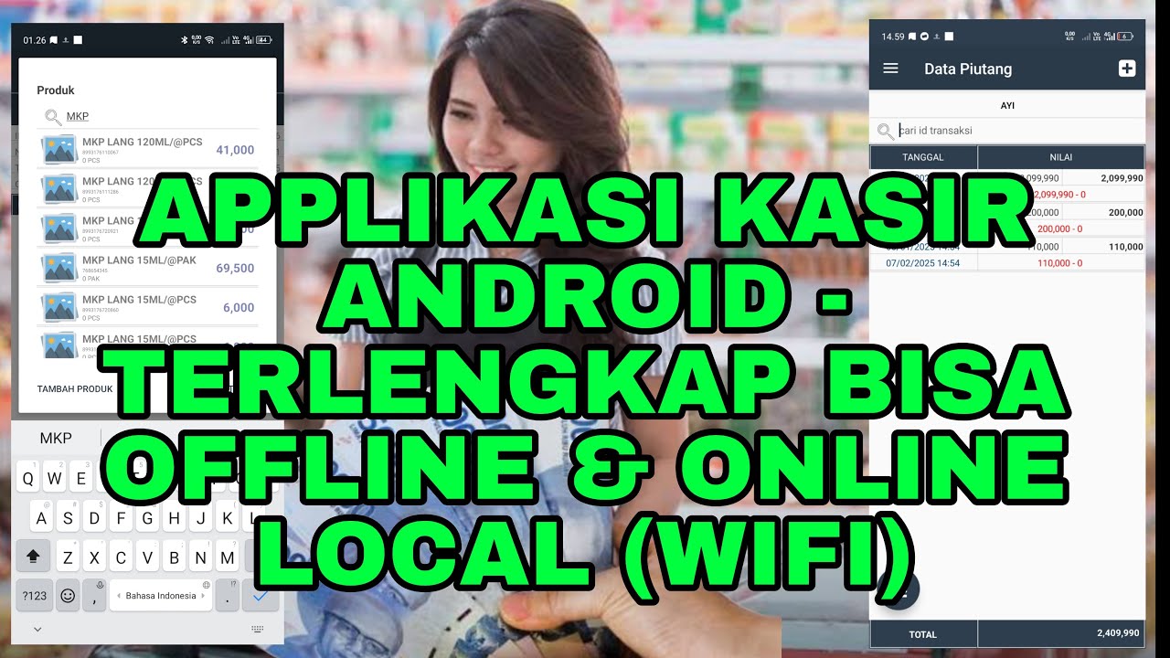 Aplikasi kasir Toko Sembako || Aplikasi Penjualan Toko Terlengkap Termudah