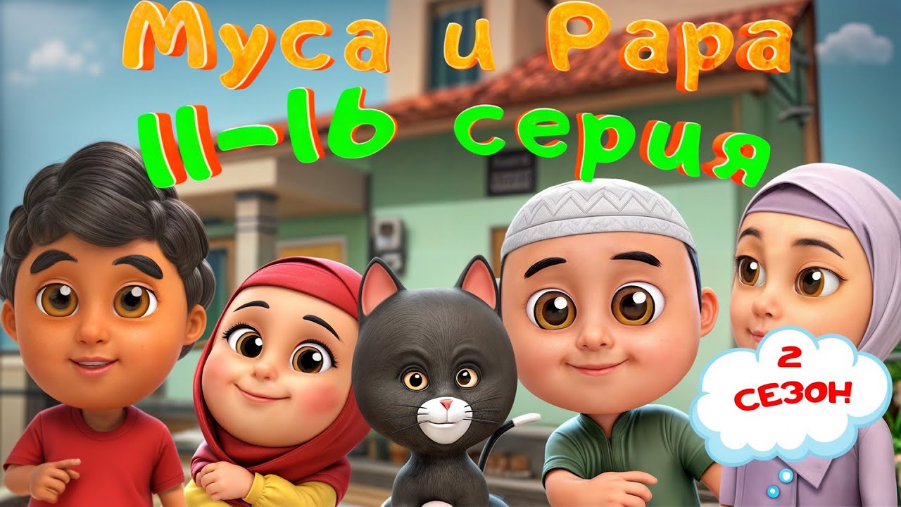 МУСА и РАРА | Сезон 2 - #11-16  Nussa&Rara