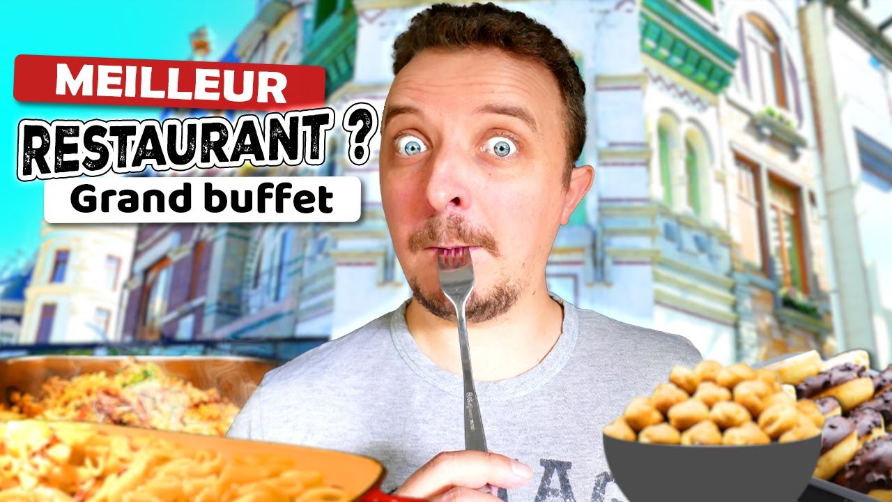 Le MEILLEUR RESTAURANT de PLOPSALAND de Panne ? (Grand buffet)