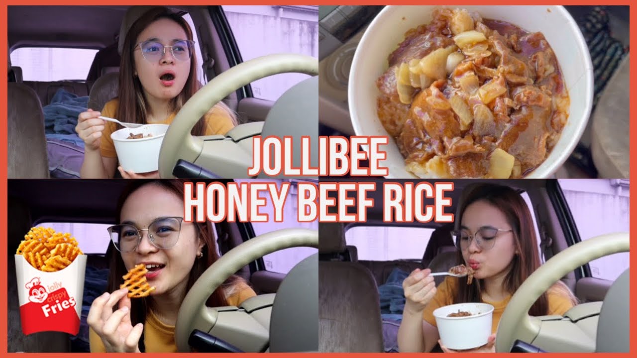 SUNDAZE EPISODE 12 : JOLLIBEE HONEY BEEF RICE & CRISSCUT FRIES | Krystal Reyes