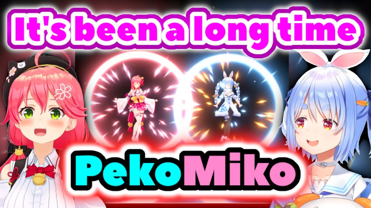 Pekora & Miko Talk About the PekoMiko Mosh Race Performance【ENG Sub / hololive】