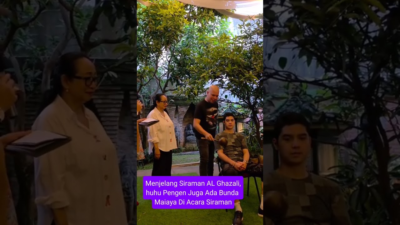 Menjelang Siraman Al Ghazali #ahmaddanial #maiaestianty #mulanjameela #irwanmussry #algazali