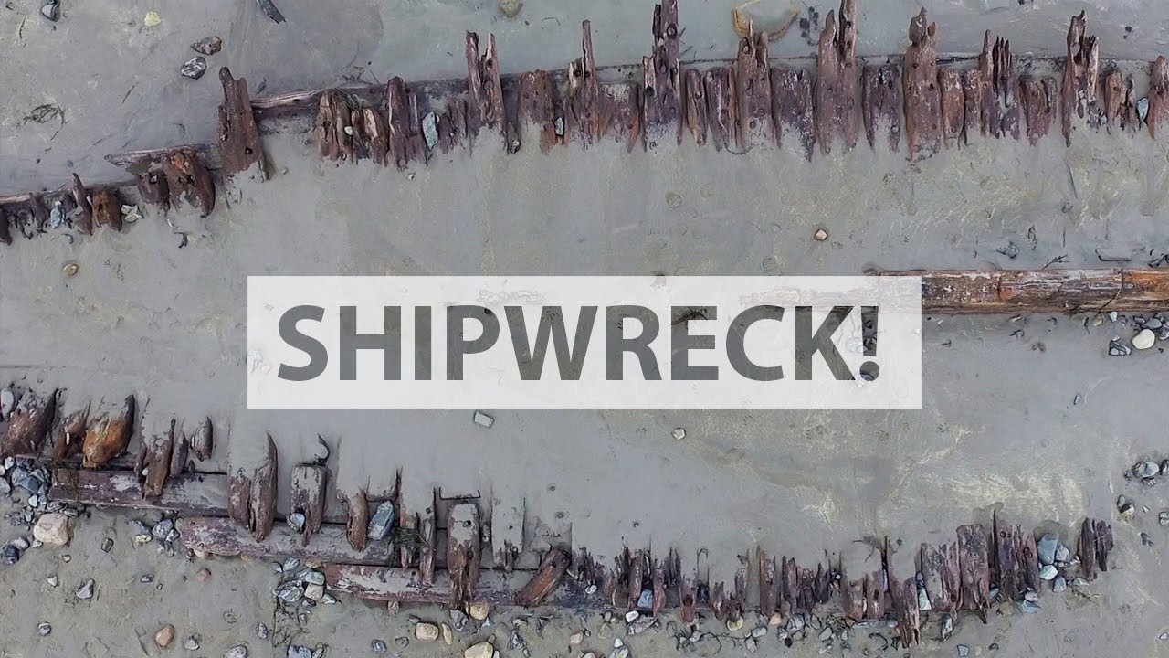 York Beach Shipwreck!