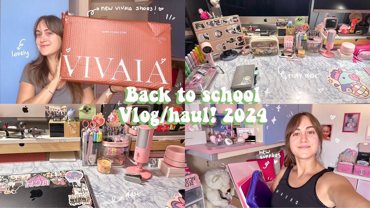 BACK TO SCHOOL vlog/haul 2024