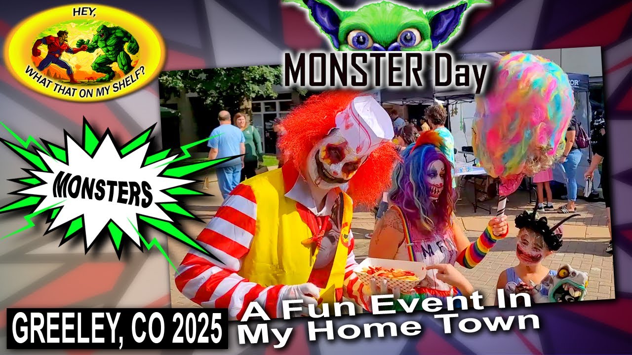 MONSTER DAY 2025 - A Fun Yearly Event In My Home Town Of Greeley Colorado - Halloween Mood -