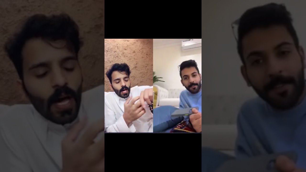 احمد رحيم/مع عزيز المحمد وقصة هروبهم من البرنامج وتصوير البنت لهم وتهديدهم 🤣