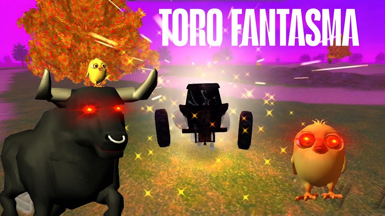 EL TORO Y EL POLLITO DE LA GRANJA DE ZENON SON UN FASTASMA #gaming #torofantasma 3